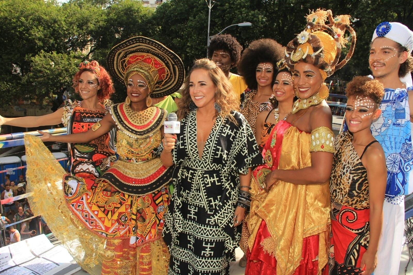 Daniela Mercury se apresenta no Circuito Campo Grande (Osmar) - JC Pereira/AgNews