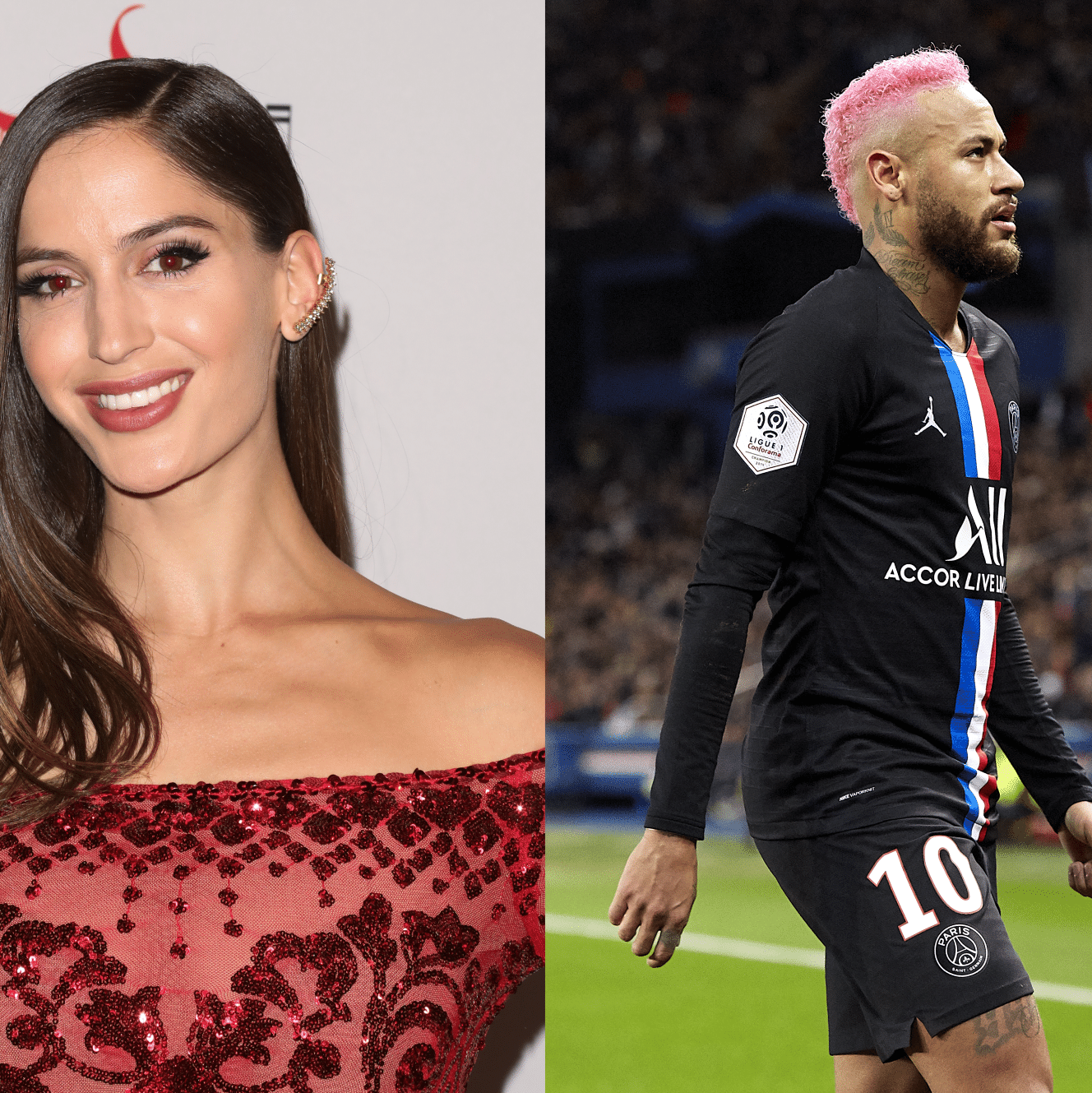 Neymar posa com atriz de Hollywood e fãs especulam romance