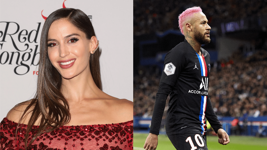 A modelo Natalia Barulich e o jogador Neymar - Montagem UOL/Fotos Getty Images