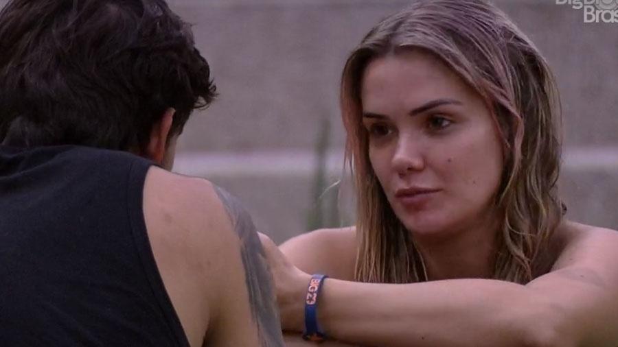 BBB 20: Marcela diz o que pensa a Guilherme - Reprodução/Globo