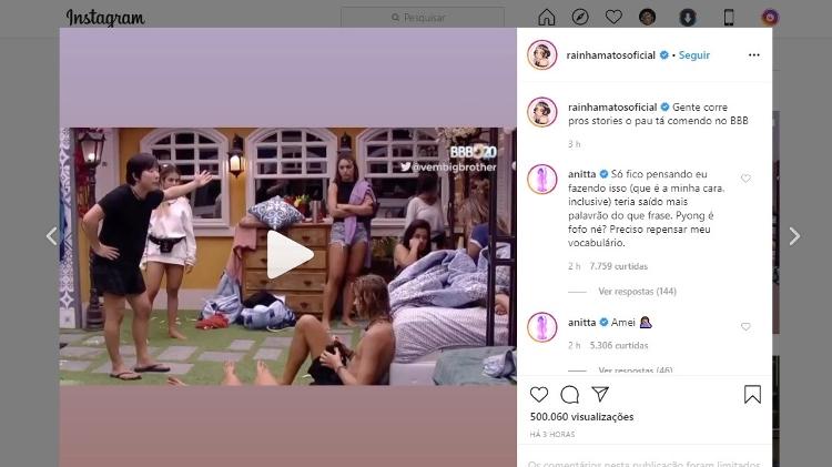 Anitta - Reprodução/Globoplay - Reprodução/Globoplay