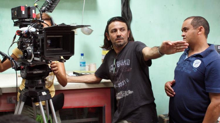 O diretor Halder Gomes nos bastidores do filme "Cine Holliúdy" - Divulgação - Divulgação