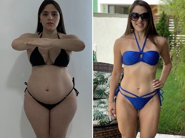Ágatha perdeu 30 kg após não se reconhecer em foto com a família