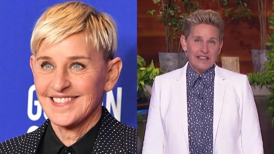 Ellen DeGeneres apareceu com visual novo em seu programa - Reprodução/Instagram/The Ellen Show
