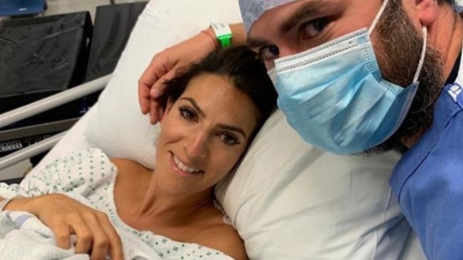 Gemma Isaacs conseguiu engravidar após complicações por câncer - Reprodução/Instagram