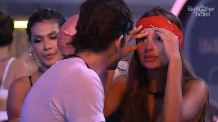 BBB 21: Thaís diz não estar apaixonada por Fiuk - Reprodução/Globoplay - Reprodução/Globoplay