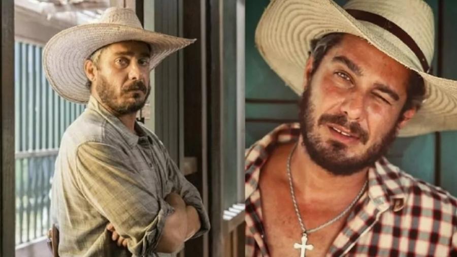 Thommy Schiavo interpretou Zoinho no remake de "Pantanal" - Divulgação/Globo/Reprodução/Instagram
