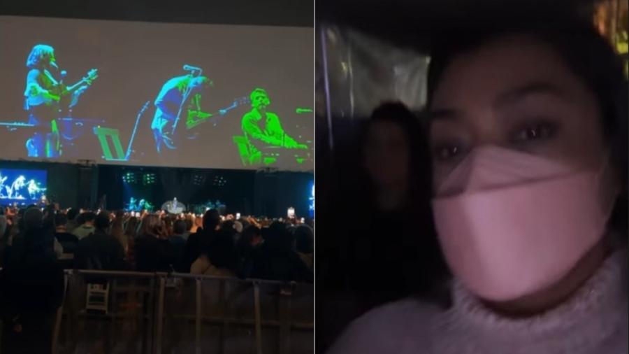 Preta Gil mostra ida a show de Caetano Veloso no Parque Ibirapuera, em SP, em meio ao tratamento contra câncer - Reprodução/Instagram 