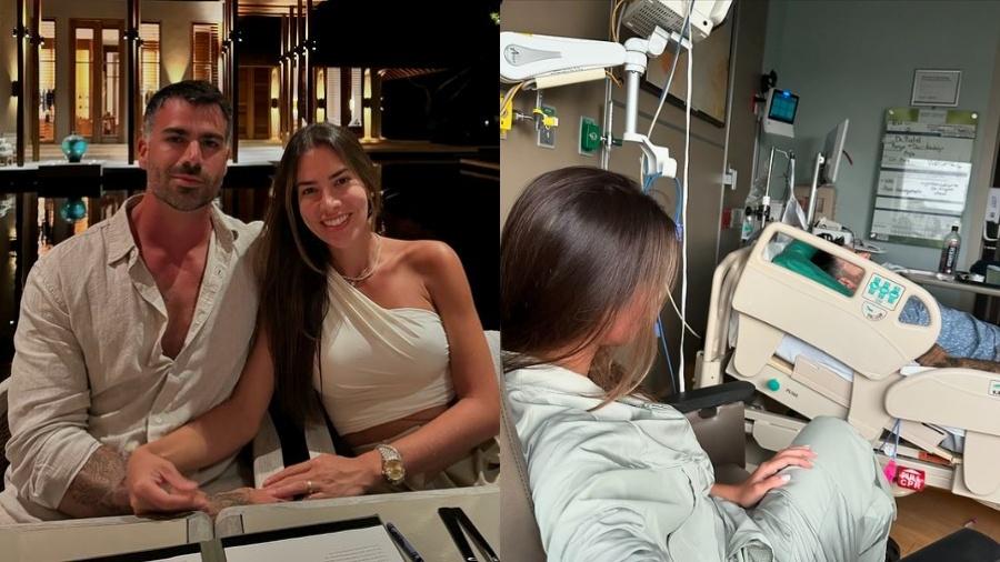 Adriana Sant'Anna acompanha Rodrigão após diagnóstico de tumor