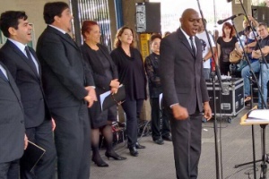 Coro Lírico Municipal de São Paulo no Terminal Cidade Tiradentes - Divulgação
