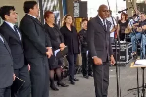 Coro Lírico Municipal de São Paulo no Terminal Cidade Tiradentes - Divulgação