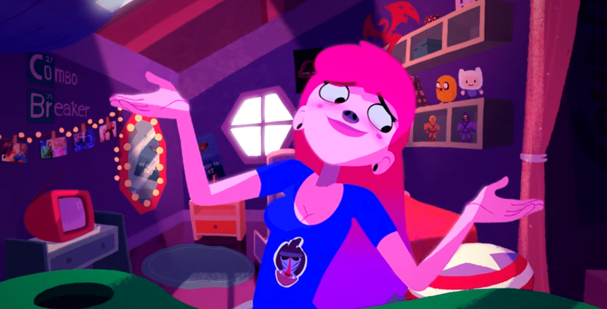 A personagem Any Malu, a primeira vlogger em desenho animado do Brasil - Divulgação