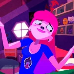 A personagem Any Malu, a primeira vlogger em desenho animado do Brasil - Divulgação