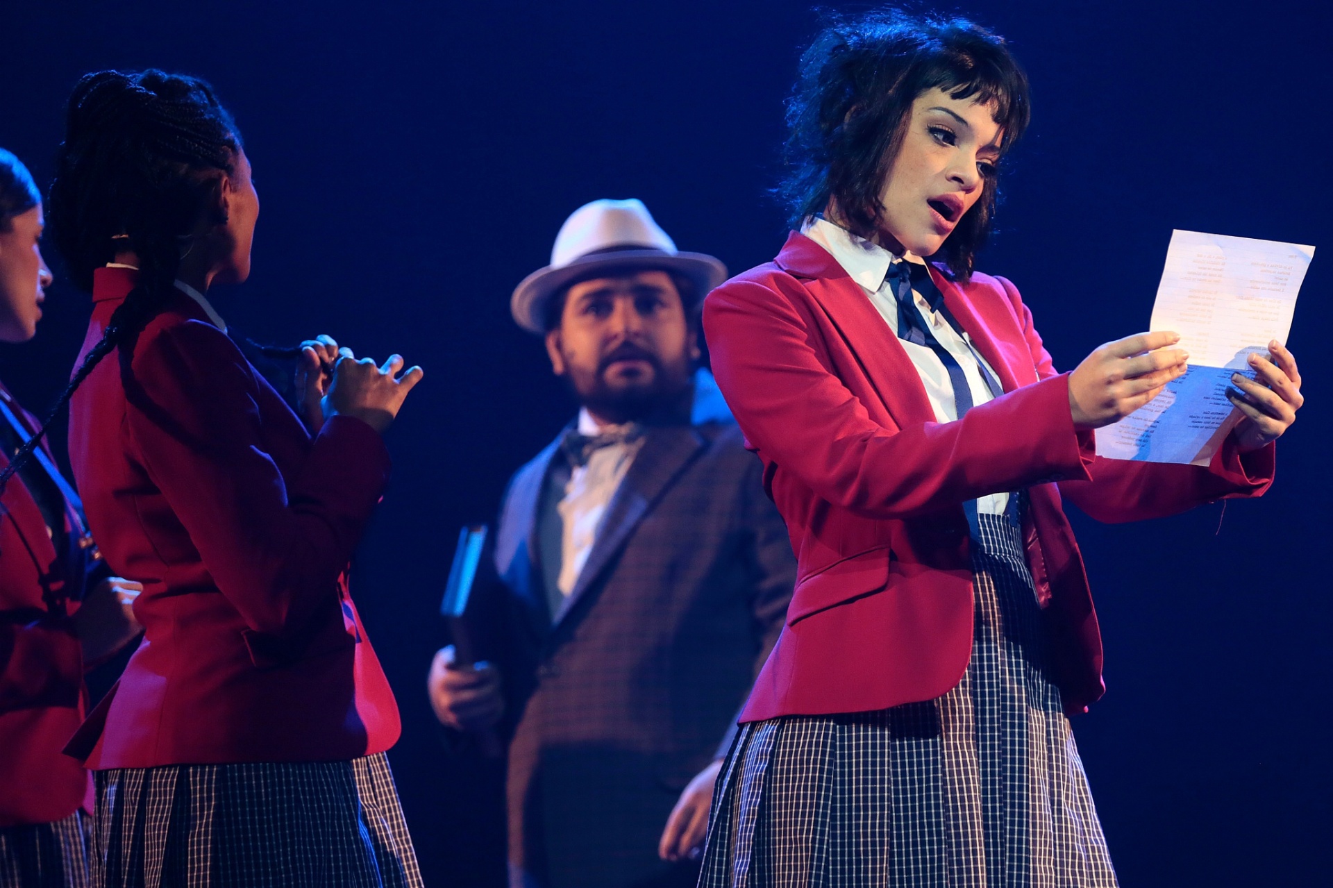 24.mai.2016 - Ingrid Gaigher interpreta Malvina em "Gabriela, Um Musical" - Flávio Florido/UOL