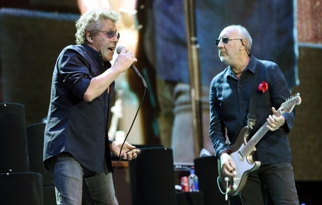 Roger Daltrey e Pete Townshend, do The Who - Chris Pizzello/Invision