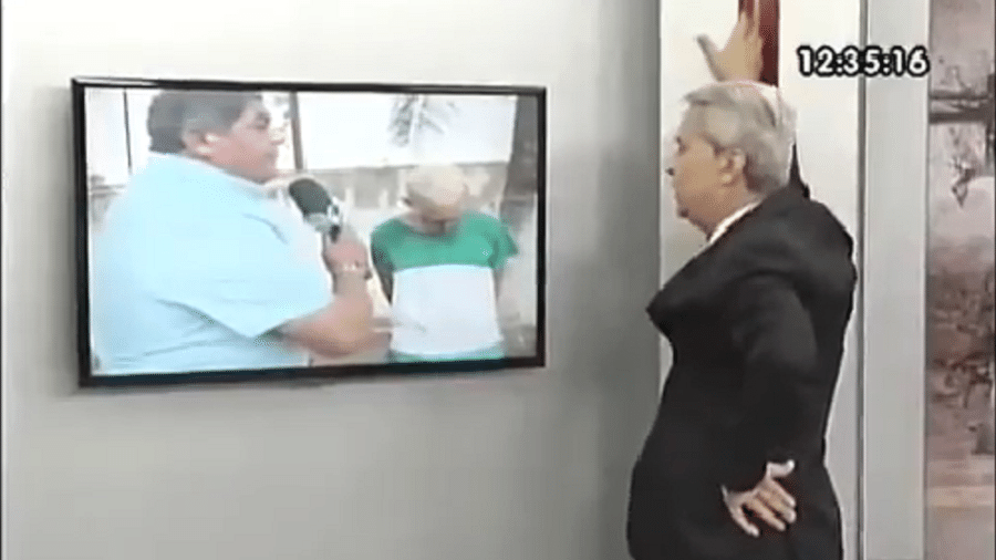 Apresentador Sikêra Jr se revolta com pergunta "besta" de repórter - Reprodução/TV Ponta Verde/SBT
