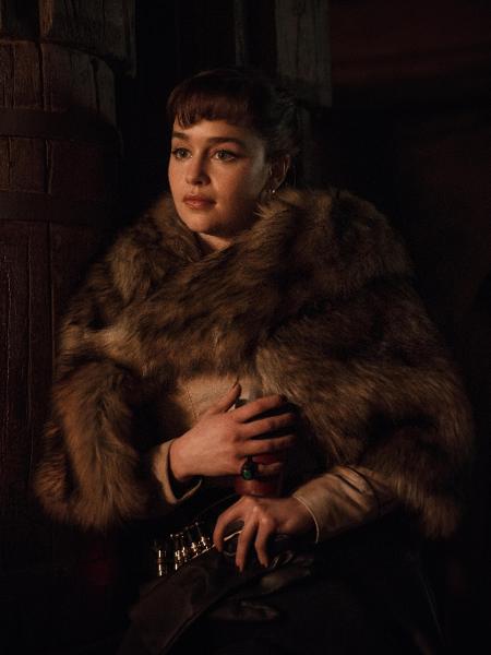 Emilia Clarke em "Han Solo: Uma História Star Wars" - Jonathan Olley /Lucasfilm Ltd. - Jonathan Olley /Lucasfilm Ltd.