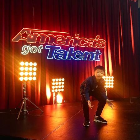 Jeffrey Li no "America"s Got Talent" - Instagram/Reprodução