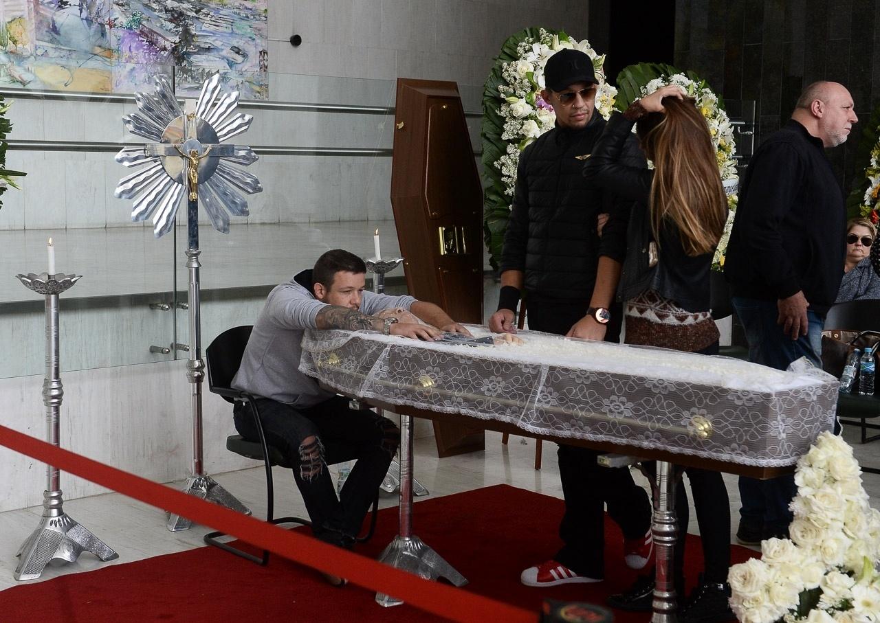 Franco Scornavacca pai do trio KLB é velado na Assembleia Legislativa de São Paulo - Francisco Cepeda/AgNews