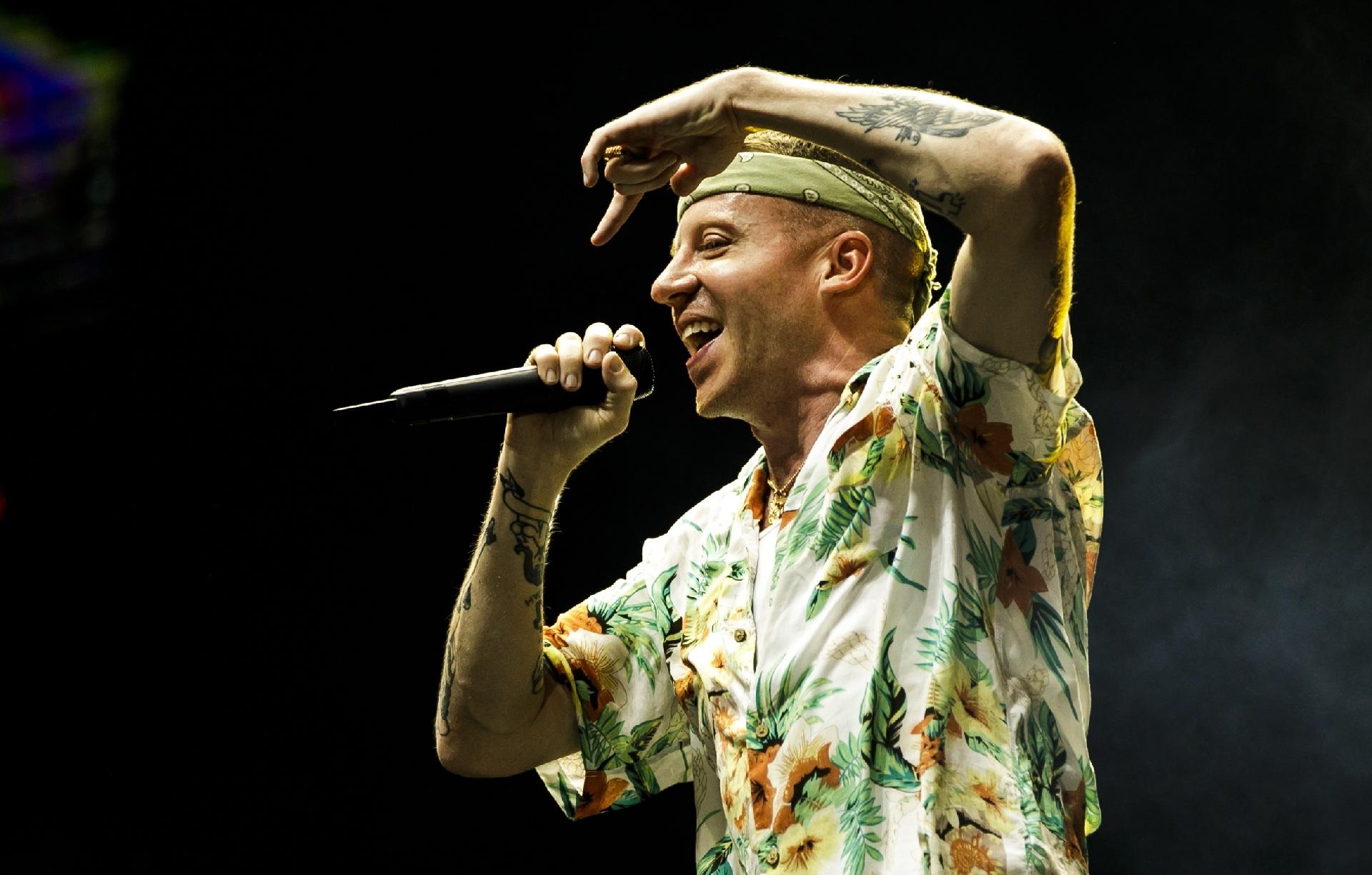 Macklemore se apresenta no primeiro dia de shows do Lollapalooza Brasil 2019 - Mariana Pekin/UOL