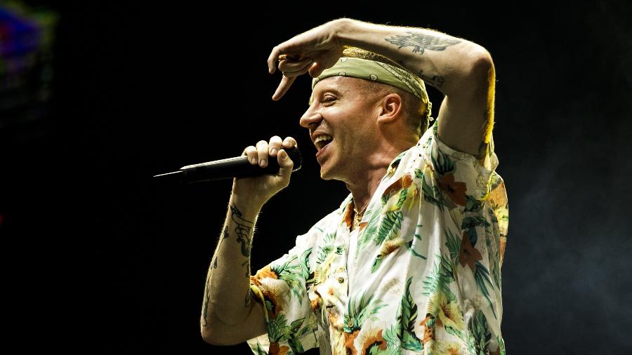 Macklemore tem lista de hits e já apresentou no Brasil durante o Lolla 2019 - Mariana Pekin/UOL
