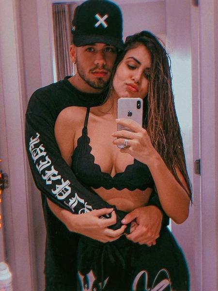 Zé Felipe com a namorada, Isabella Arantes - Reprodução/Instagram
