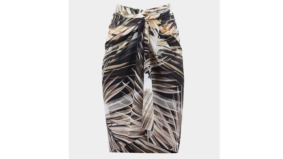 Saia Dona Santa com folhagens estilizadas, preço sob consulta (www.donasanta.com) - Divulgação