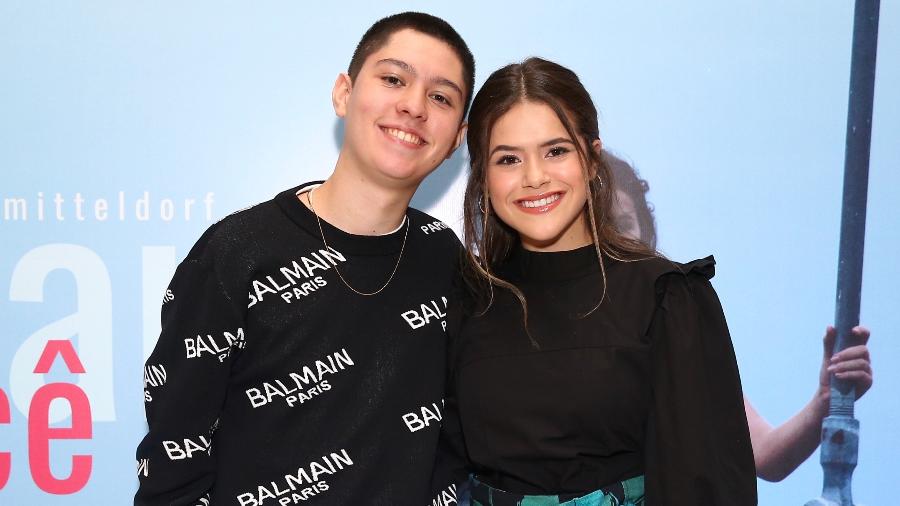 Nicholas Arashiro e Maisa anunciaram o namoro em fevereiro de 2018 - Manuela Scarpa/Brazil News
