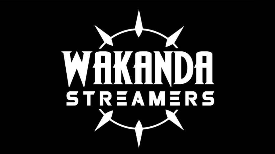 Wakanda Streamers é um projeto nascido em 2018 voltado para reunir e divulgar streamers negros(as) - Divulgação/Wakanda Streamers