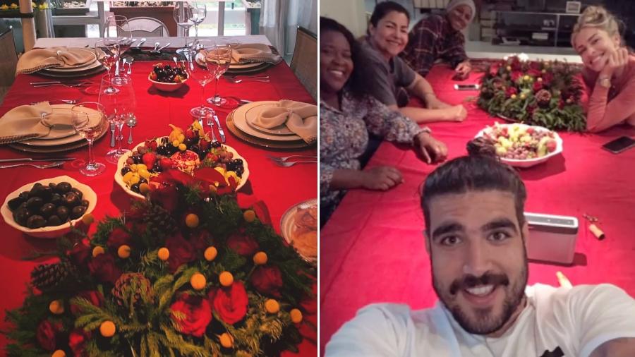 Grazi Massafera e Caio Castro passaram o Natal juntos - Reprodução/Instagram