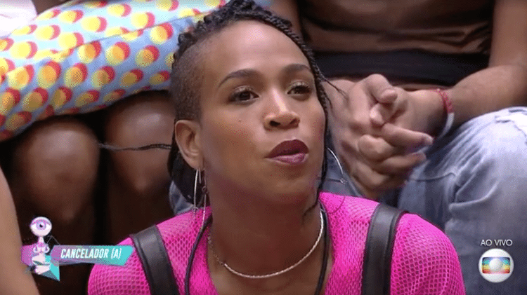 BBB 21: Karol Conká chama de Lucas de abusador ao vivo - Reprodução/Globoplay - Reprodução/Globoplay