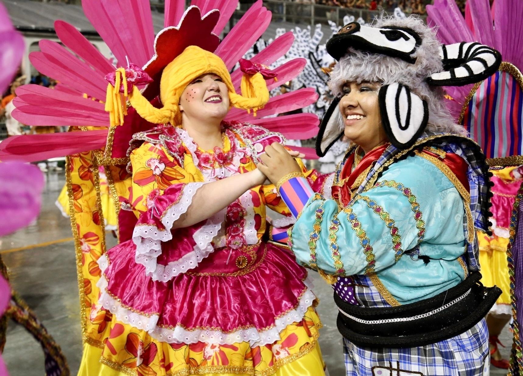 Desfile da Tom Maior, quarta colocada no Grupo Especial - BrazilNews