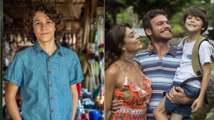 Antes de "Travessia", João Bravo foi filho de Juliana Paes em "A Força do Querer" - Globo