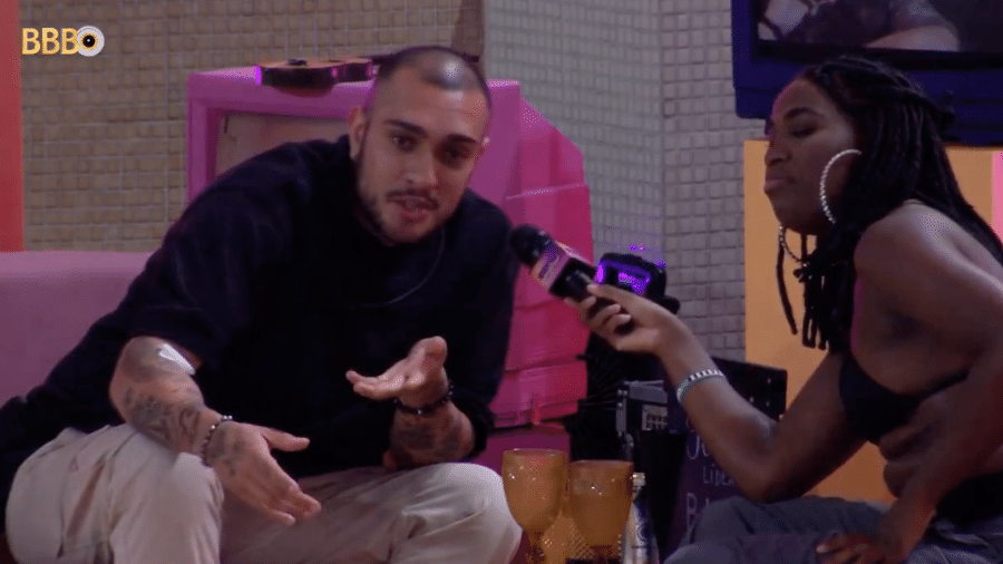 BBB 24: Leidy questiona MC Bin Laden sobre Giovanna