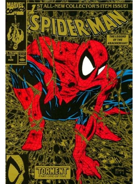 Capa de Spider-Man #1 (1990) Capa de Spider-Man #1 (1990)