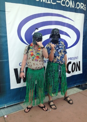 9.jul.2015 - Público aproveita a San Diego Comic-Con nesta quinta-feira, na Califórnia