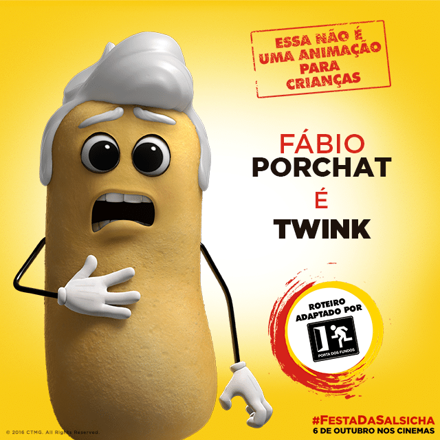 Imagem de divulgação de "Festa da Salsicha", dirigido por Conrad Vernon e Greg Tiernan - Reprodução