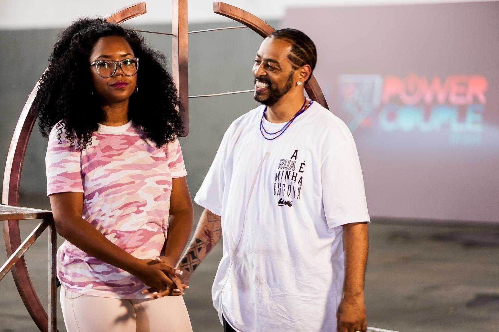 Casais participam da primeira prova da segunda temporada do Power Couple Brasil - Edu Moraes/Record TV