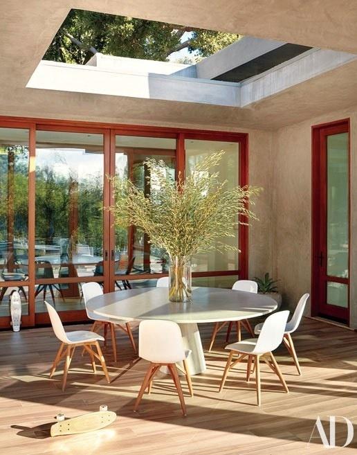 O interior da mansão de Ricky Martin em Beverly Hills - Reprodução/Architectural Digest