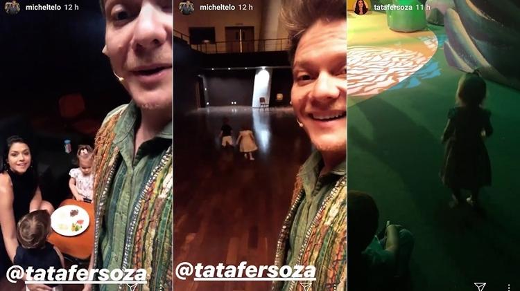 Michel Teló se encanta pelos filhos - Reprodução/Instagram - Reprodução/Instagram