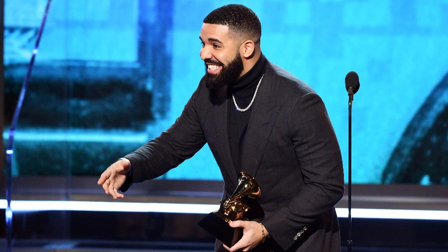 Drake recebe prêmio de melhor canção de rap no Grammy 2019 - Getty Images