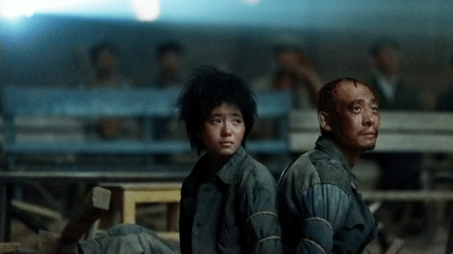 Cena de "One Second", do cineasta chinês Zhang Yimou - Reprodução