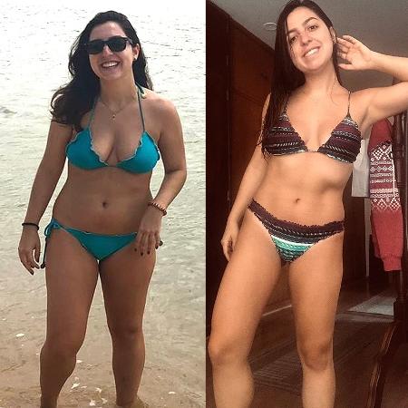 Após mudar hábitos e priorizar saúde, Giovanna transformou seu corpo e agora exibe boa forma - Arquivo pessoal