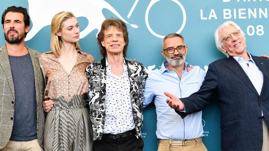 Durante Festival de Veneza, Mick Jagger e Donald Sutherland criticam Trump e Bolsonaro por política ambiental - Alberto PIZZOLI / AFP