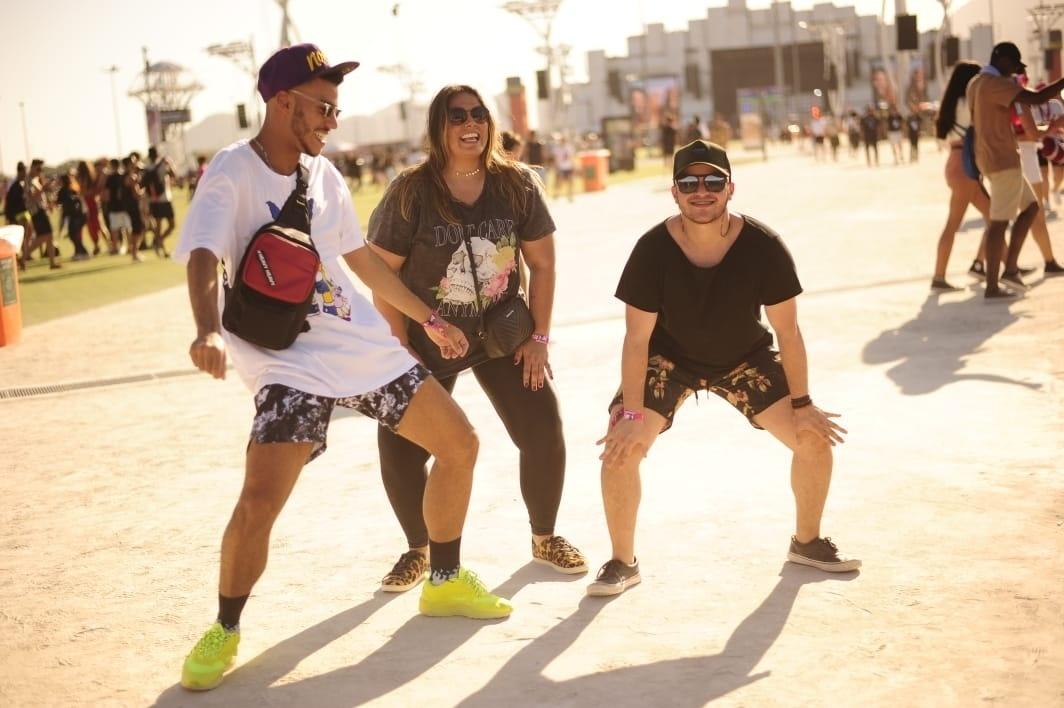 Fãs rebolam ao som do funk na abertura do sexto dia do Rock In Rio 2019 - Bruna Prado/ UOL