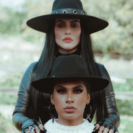 Cleo e Pocah em cena do clipe de Queima - Rodolfo Magalhães/Divulgação - Rodolfo Magalhães/Divulgação