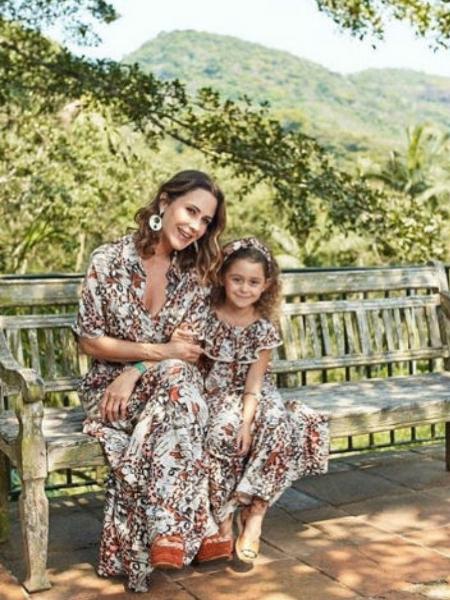 Guilhermina Guinle e a filha Minna - Reprodução/instagram