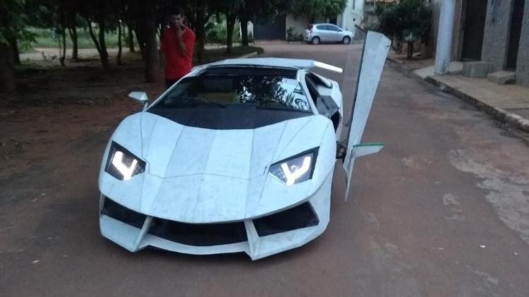 Pai' do LamborgUno já gastou R$ 30 mil no projeto; valor não chega a 1% do  preço de Lamborghini