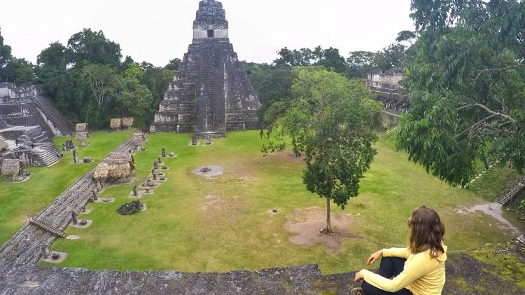 Ana Vieira em Tikal, Guatemala - Arquivo pessoal - Arquivo pessoal