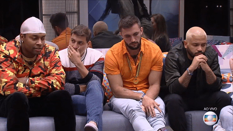 Nego Di e Caio no BBB 21 - Reprodução/TV Globo - Reprodução/TV Globo